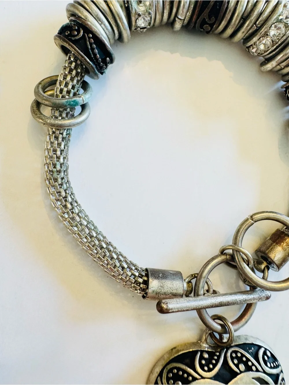 Vintage Brighton Reno Heart Bracelet